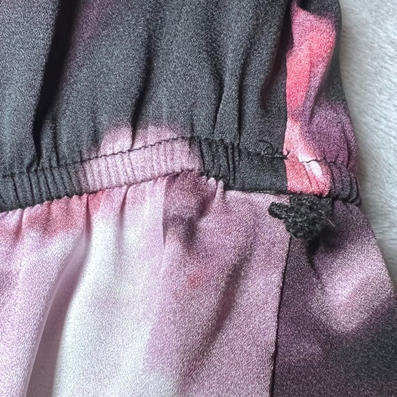 Simply‎ Vera Vera Wang Dress Womens Medium Floral Print High Low Midi Chic Boho - Picture 10 of 13